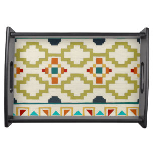 Southwest Geometry I Serving Tray