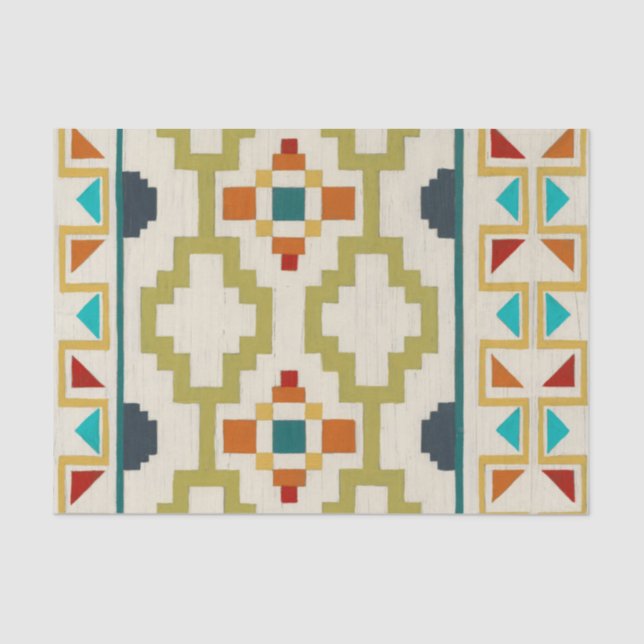 Southwest Geometry I Tissue Paper (Front)