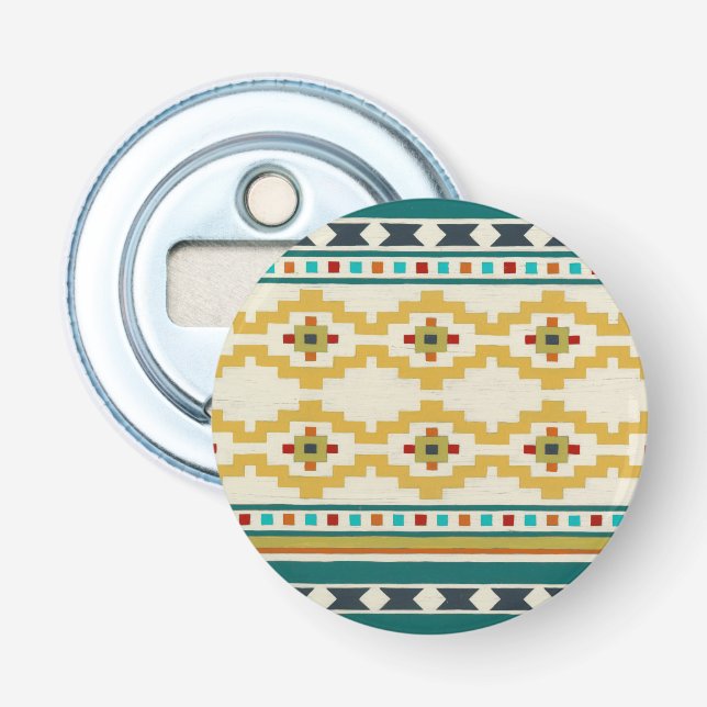 Southwest Geometry III Bottle Opener (Front)