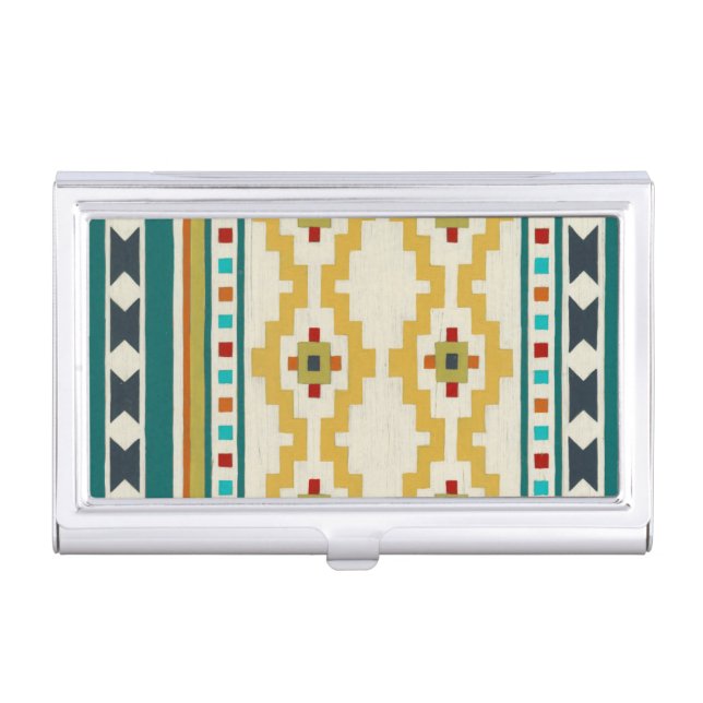 Southwest Geometry III Case For Business Cards (Front)