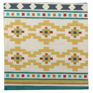 Southwest Geometry III Cloth Napkin