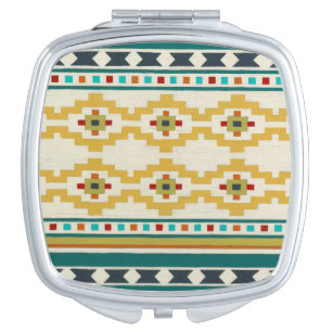 Southwest Geometry III Compact Mirror