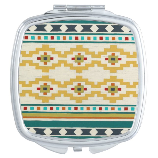 Southwest Geometry III Compact Mirror (Front)