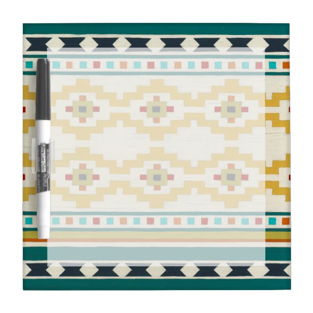 Southwest Geometry III Dry Erase Board (Front)