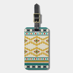 Southwest Geometry III Luggage Tag