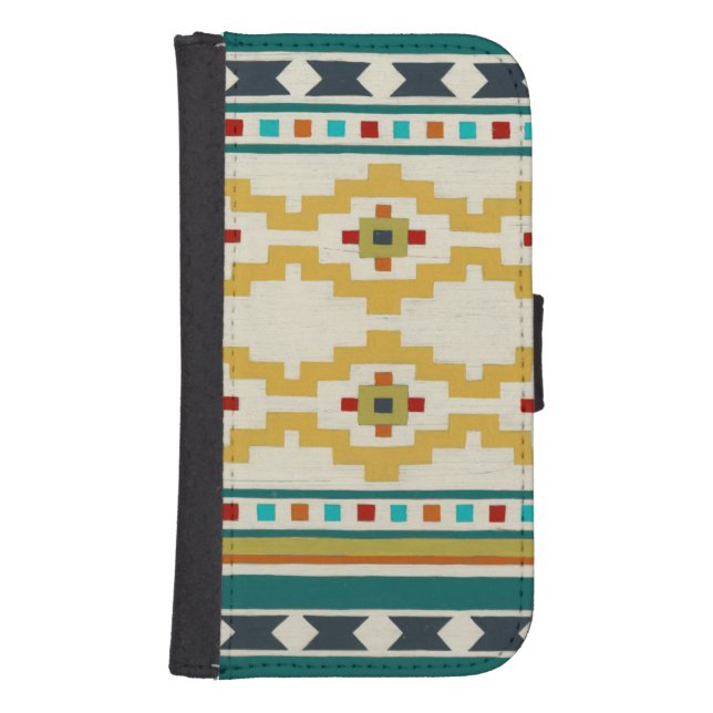 Southwest Geometry III Samsung Galaxy Wallet Case (Front)