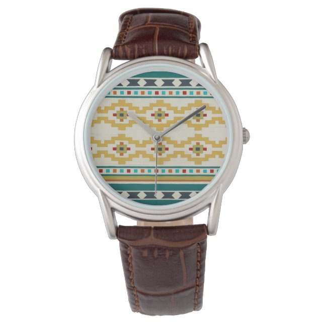 Southwest Geometry III Watch (Front)