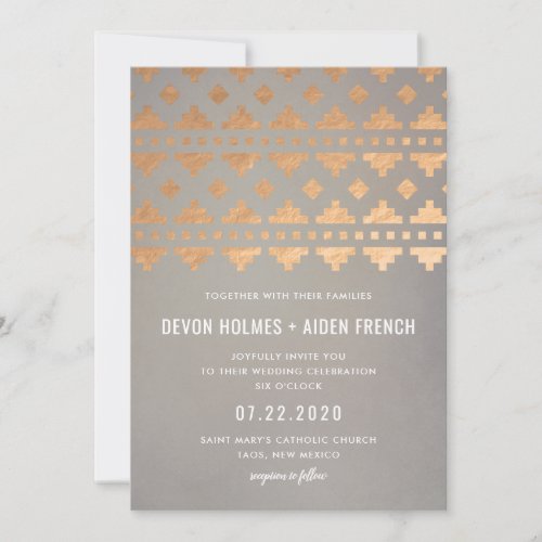 Southwest Gleam Wedding Invitation