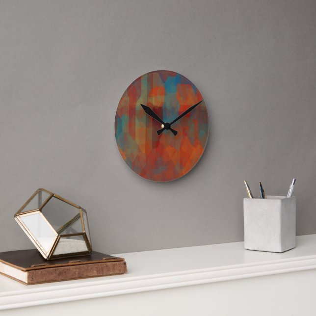 Southwest Illusion Round Clock (Office)