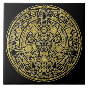 Southwest Indian Mexican Style Pattern Ceramic Tile