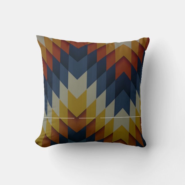 Southwest Influenced Throw Pillow (Front)