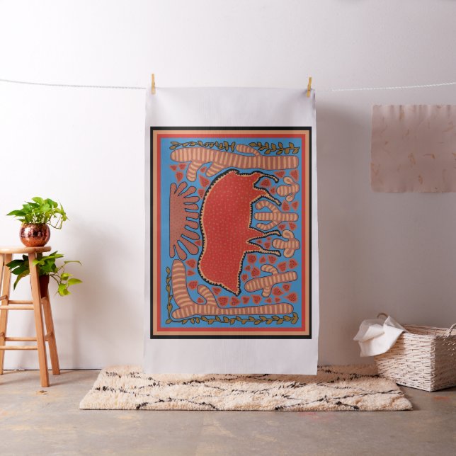 Southwest Javelina Custom Fabric (In Situ)