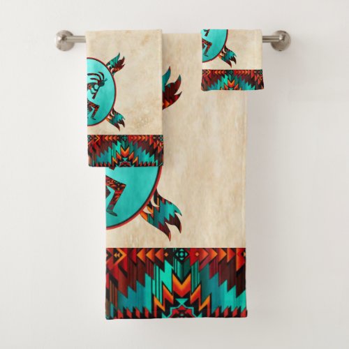 Southwest Kokopelli Bath Towel Set