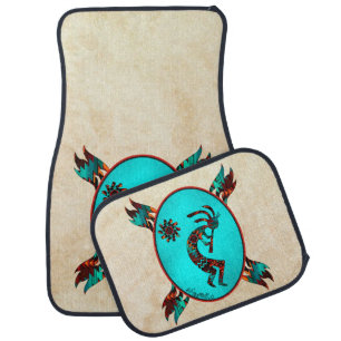 Southwest Kokopelli Car Floor Mat
