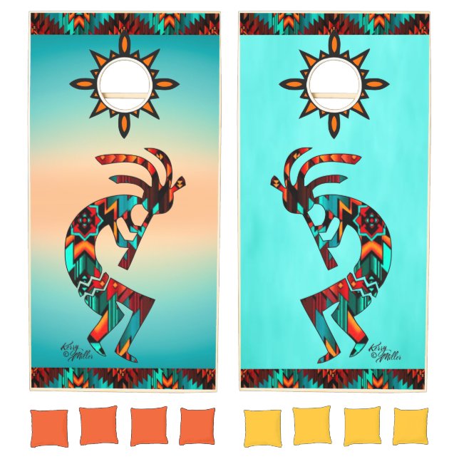 Southwest Kokopelli Cornhole Set (Set)