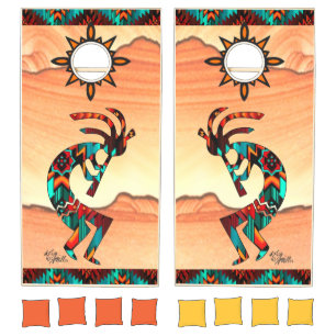 Southwest Kokopelli Cornhole Set