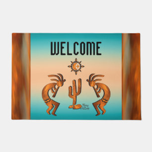 Southwest Kokopelli Doormat