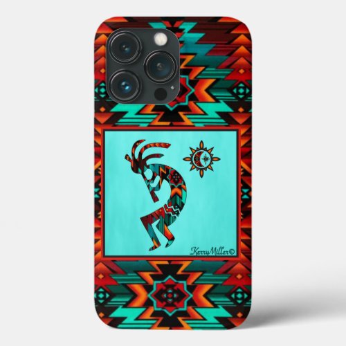 Southwest Kokopelli iPhone Case