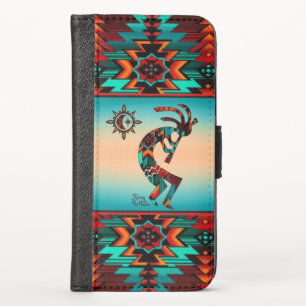 Southwest Kokopelli iPhone Wallet Case