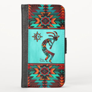Southwest Kokopelli iPhone Wallet Case