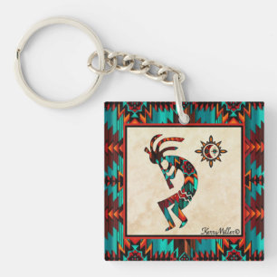 Southwest Kokopelli Keychain
