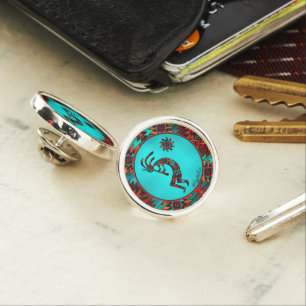 Southwest Kokopelli Lapel Pin