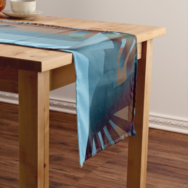 Southwest Kokopelli Music 14x72 Table Runner (In Situ)