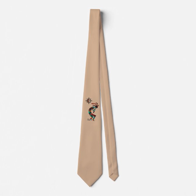 Southwest Kokopelli Neck Tie (Front)