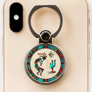 Southwest Kokopelli  Phone Ring Stand