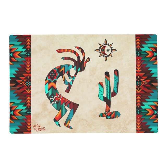 Southwest Kokopelli Placemat (Front)