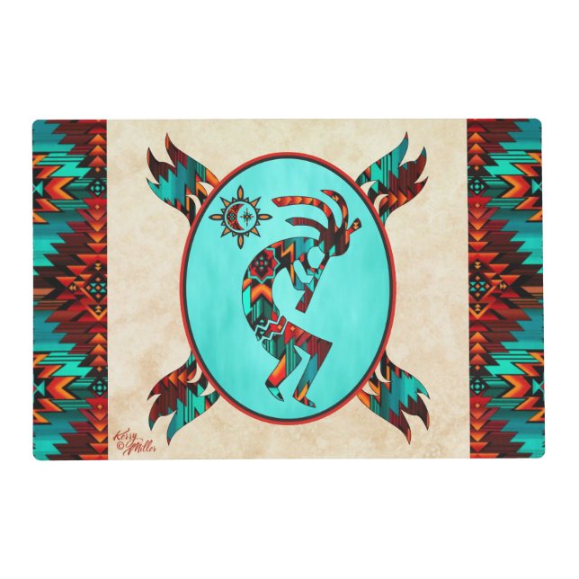Southwest Kokopelli Placemat (Front)