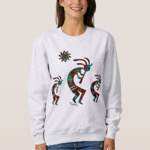 Southwest Kokopelli Playing The Flute T-Shirt Sweatshirt
