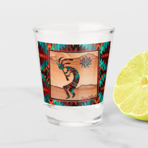 Southwest Kokopelli Shot Glass