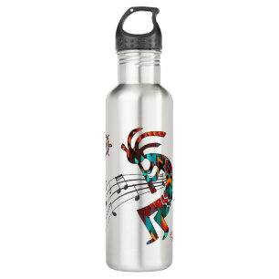 Southwest Kokopelli Stainless Steel Water Bottle