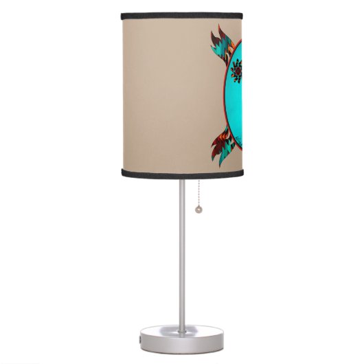 Southwest Kokopelli Table Lamp (Left)