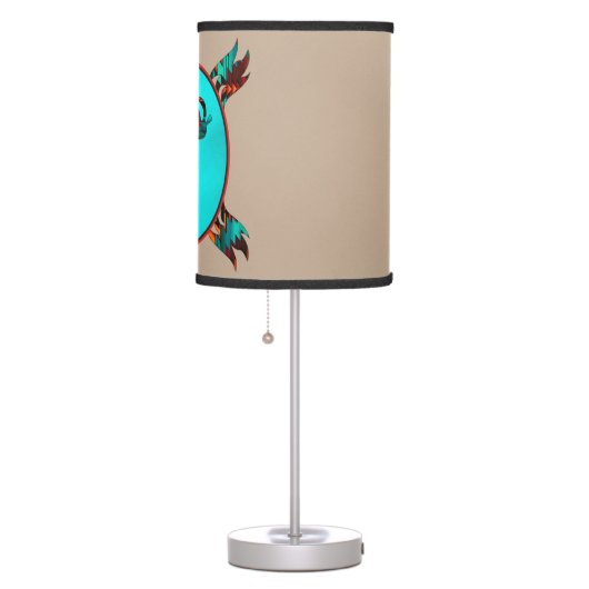 Southwest Kokopelli Table Lamp (Right)