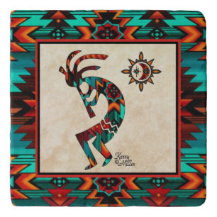 Southwest Kokopelli Trivet Trivet