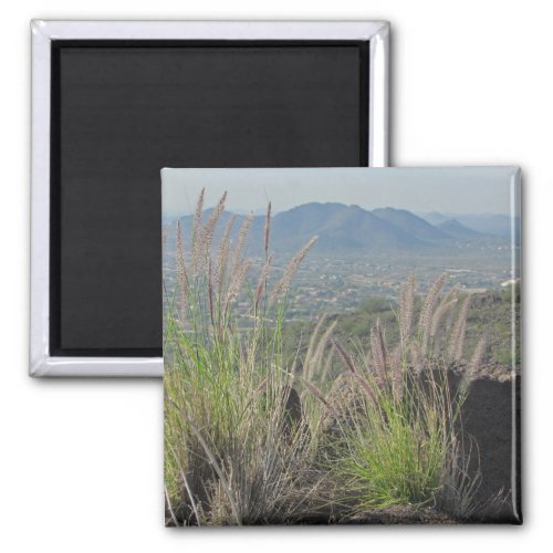 Southwest Landscape Photo Distant Mountains Magnet