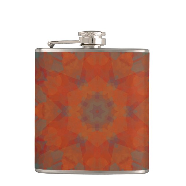 Southwest Mandala 3  Flask (Front)
