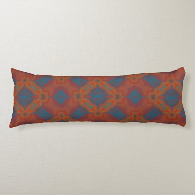 Southwest Mandala Body Pillow (Front)