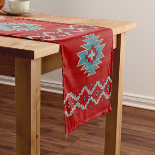 Southwest Mesas Red  Turquoise Table Runners