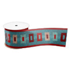 Southwest Mesas Retro Vibe Turquoise & Red  