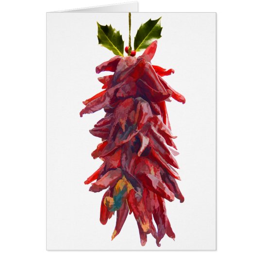 Southwest Mistletoe Card
