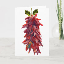 Southwest Mistletoe Holiday Card