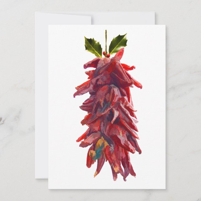 Southwest Mistletoe Invitation (Front)