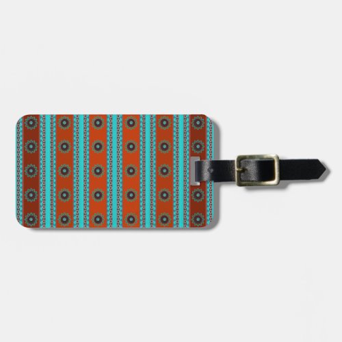 Southwest Motif Custom Luggage Tag