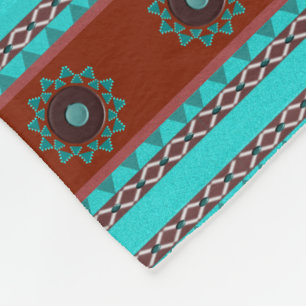 Southwest Motif Fleece Blanket