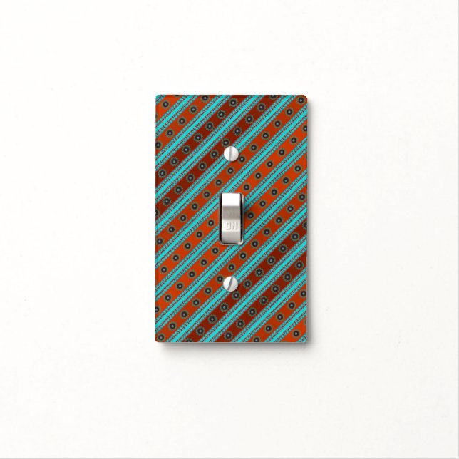 Southwest Motif Light Switch Cover (In Situ)
