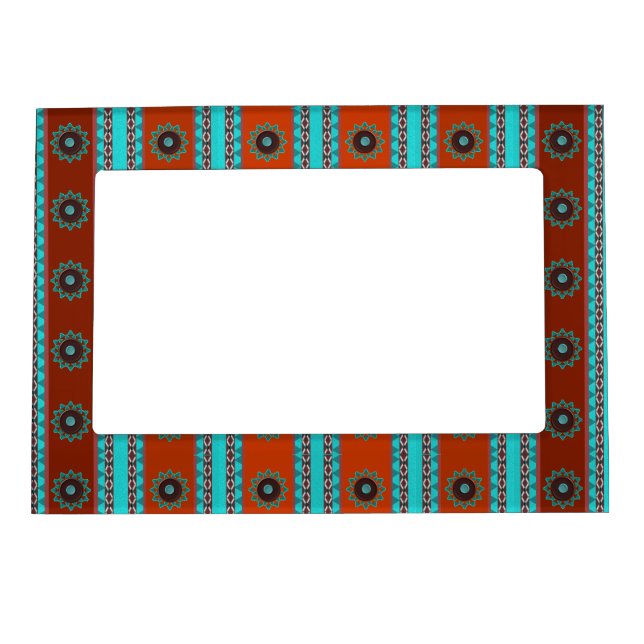 Southwest Motif Magnetic Photo Frame (Front)
