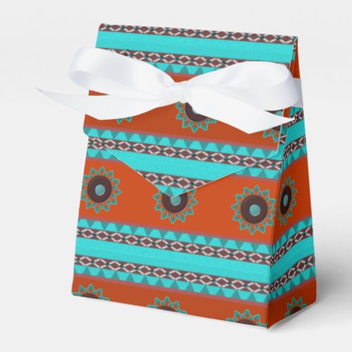 Southwest Motif Party Favor Box